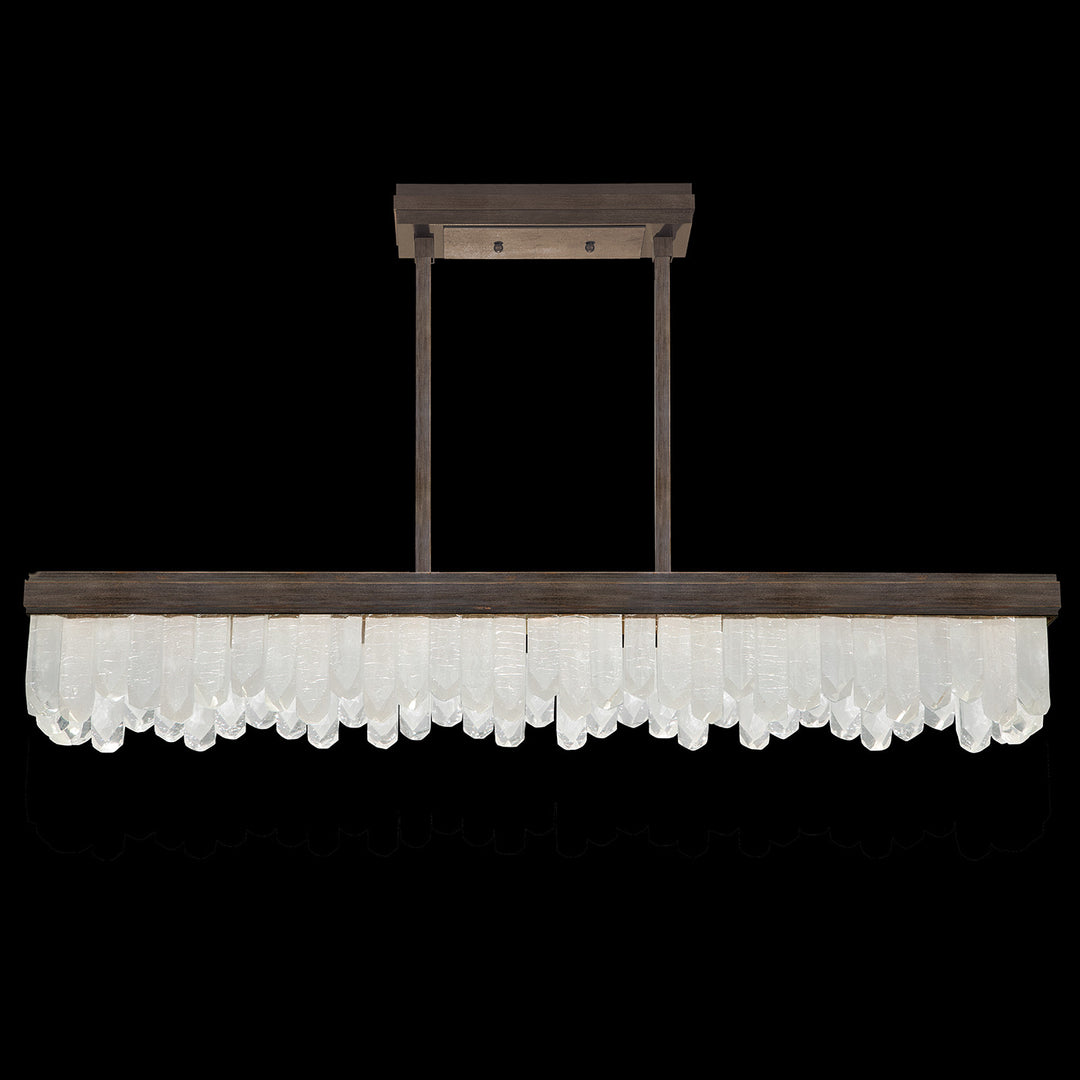 Fine Art Handcrafted Lighting Lior 48"W Rectangular Pendant 898940 (Model 898940)