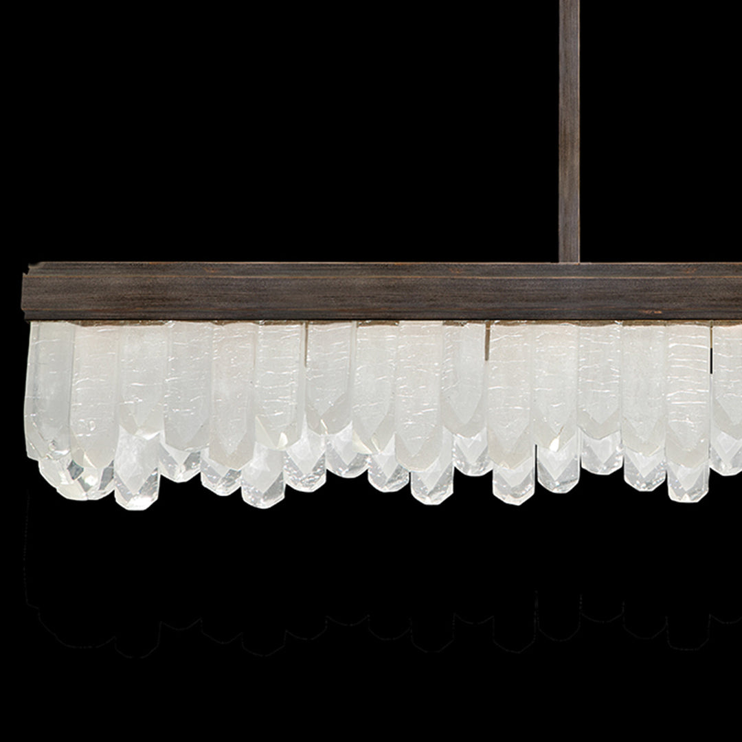 Fine Art Handcrafted Lighting Lior 48"W Rectangular Pendant 898940 (Model 898940)