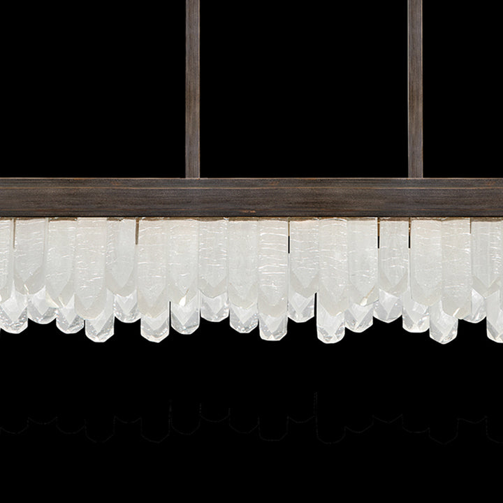 Fine Art Handcrafted Lighting Lior 48"W Rectangular Pendant 898940 (Model 898940)