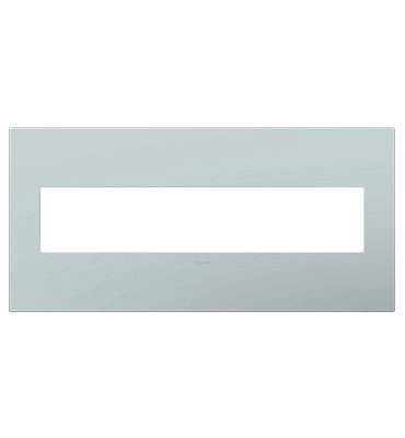 Legrand adorne Pale Blue 5-Gang wall plate