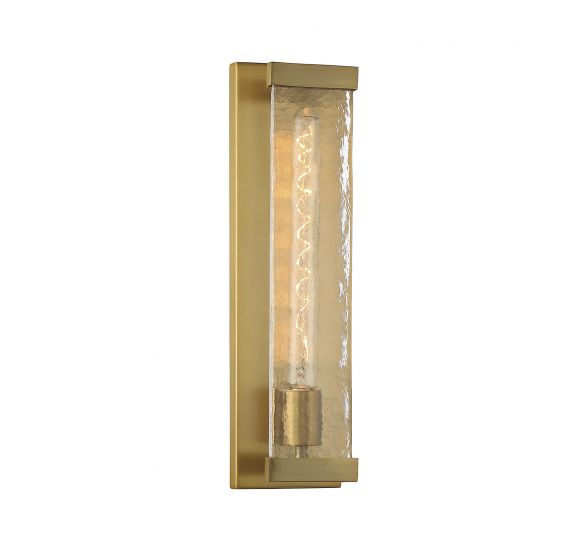 Savoy House Alberta Sconce Wall Sconces Savoy House Warm Brass 1