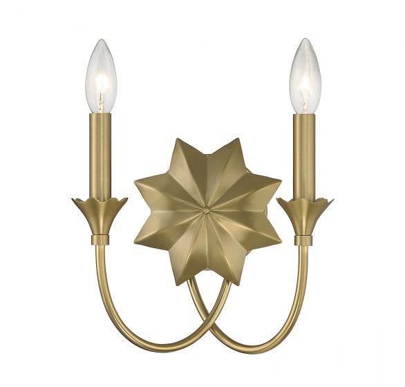 Savoy House Sullivan Sconce Wall Sconces Savoy House Warm Brass 2 