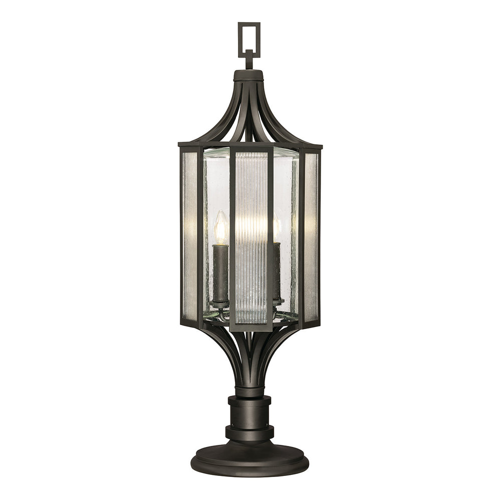Fine Art Handcrafted Lighting Bristol 37.5"H Outdoor Adjustable Pier/Post Mount (Model 900080)