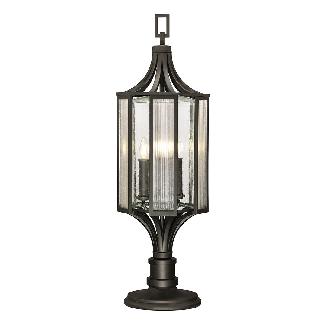 Fine Art Handcrafted Lighting Bristol 37.5"H Outdoor Adjustable Pier/Post Mount (Model 900080)