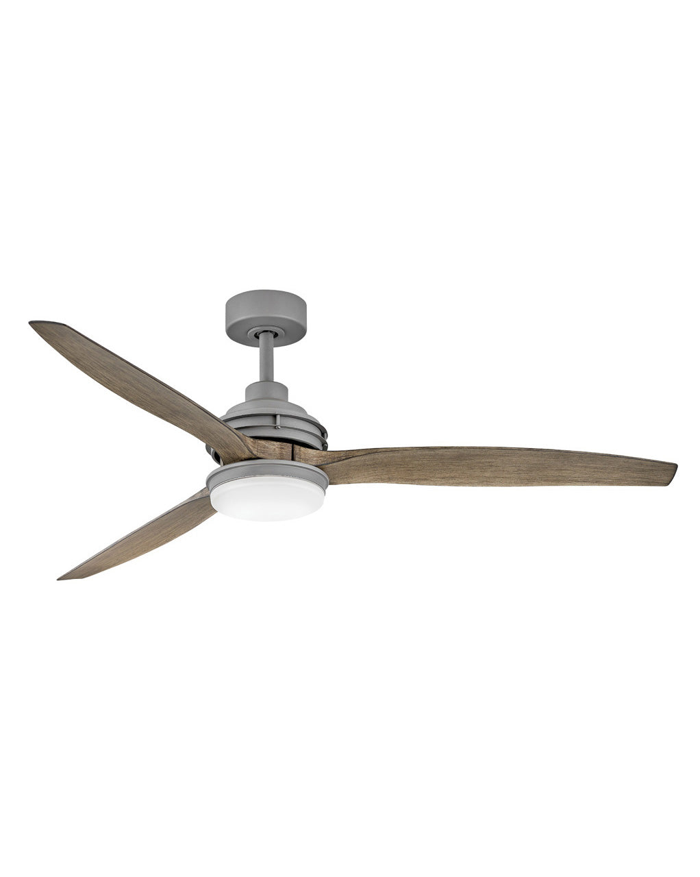 Hinkley Artiste LED Fan Outdoor Ceiling Fans Hinkley 60 Graphite Driftwood