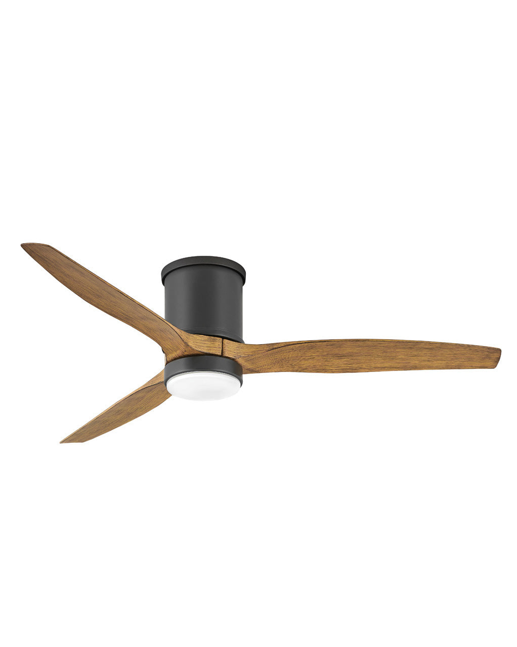 Hinkley Hover 52" Flush LED Ceiling Fan 900852FMB-LWD | OS Outdoor Ceiling Fans Hinkley 52 Matte Black KOA