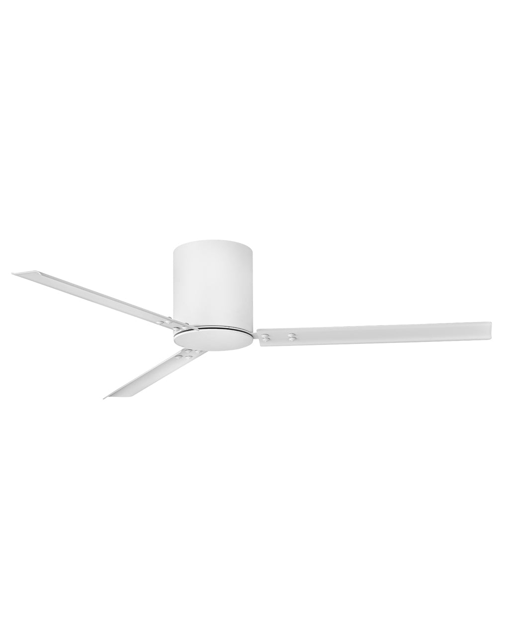 Hinkley Indy Flush Fan Outdoor Ceiling Fans Hinkley 58 Matte White Matte White