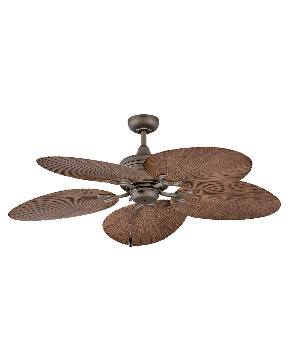 Hinkley Tropic Air Fan Outdoor Fan Hinkley 52 Metallic Matte Bronze Walnut