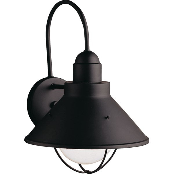 Kichler Seaside Outdoor Wall Outdoor Wall Lights Kichler Black 10.25x14.25