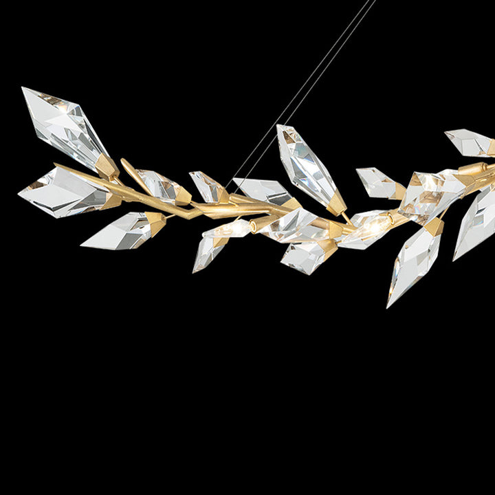 Fine Art Handcrafted Lighting Foret 63.5"W Linear Pendant (Model 902440)
