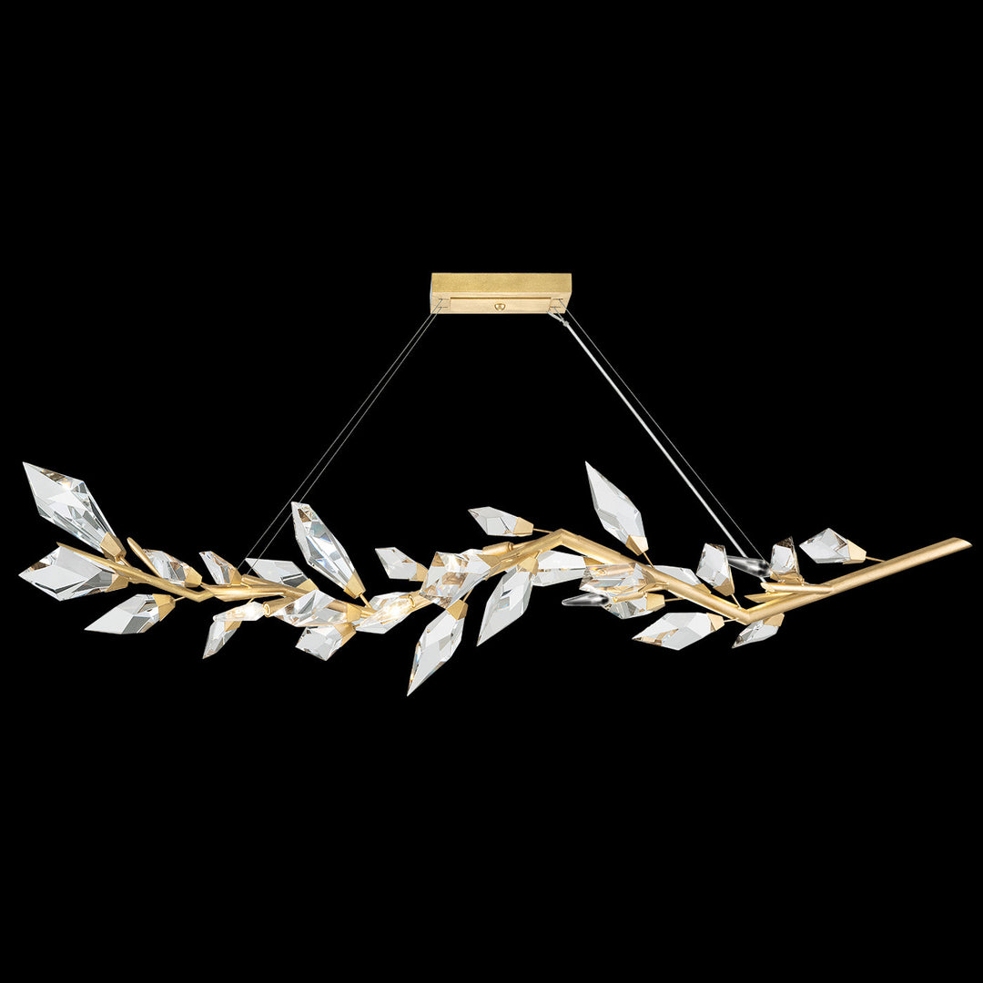Fine Art Handcrafted Lighting Foret 63.5"W Linear Pendant (Model 902440)