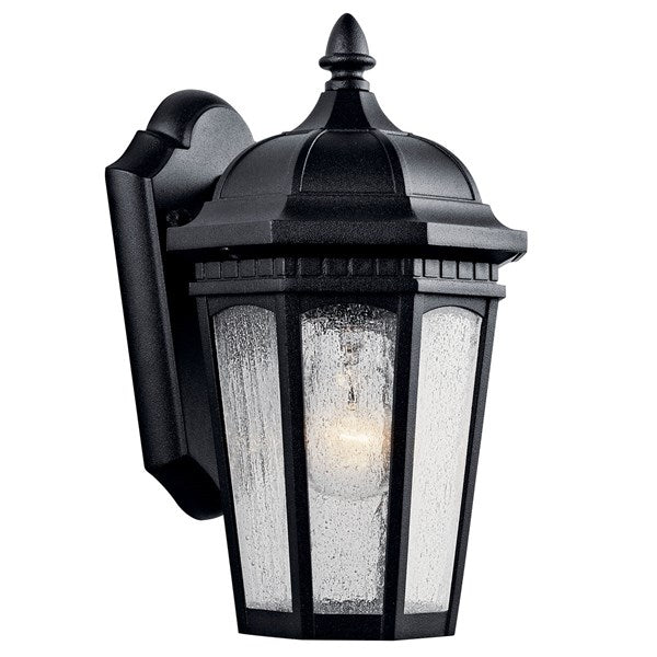 Kichler Courtyard Outdoor Wall Outdoor Wall Lights Kichler Textured Black 6.25x11