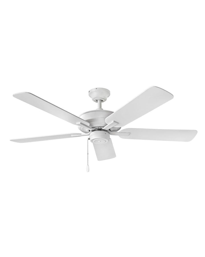 Hinkley Metro Fan - Wet Rated Outdoor Ceiling Fans Hinkley 52 Chalk White Chalk White