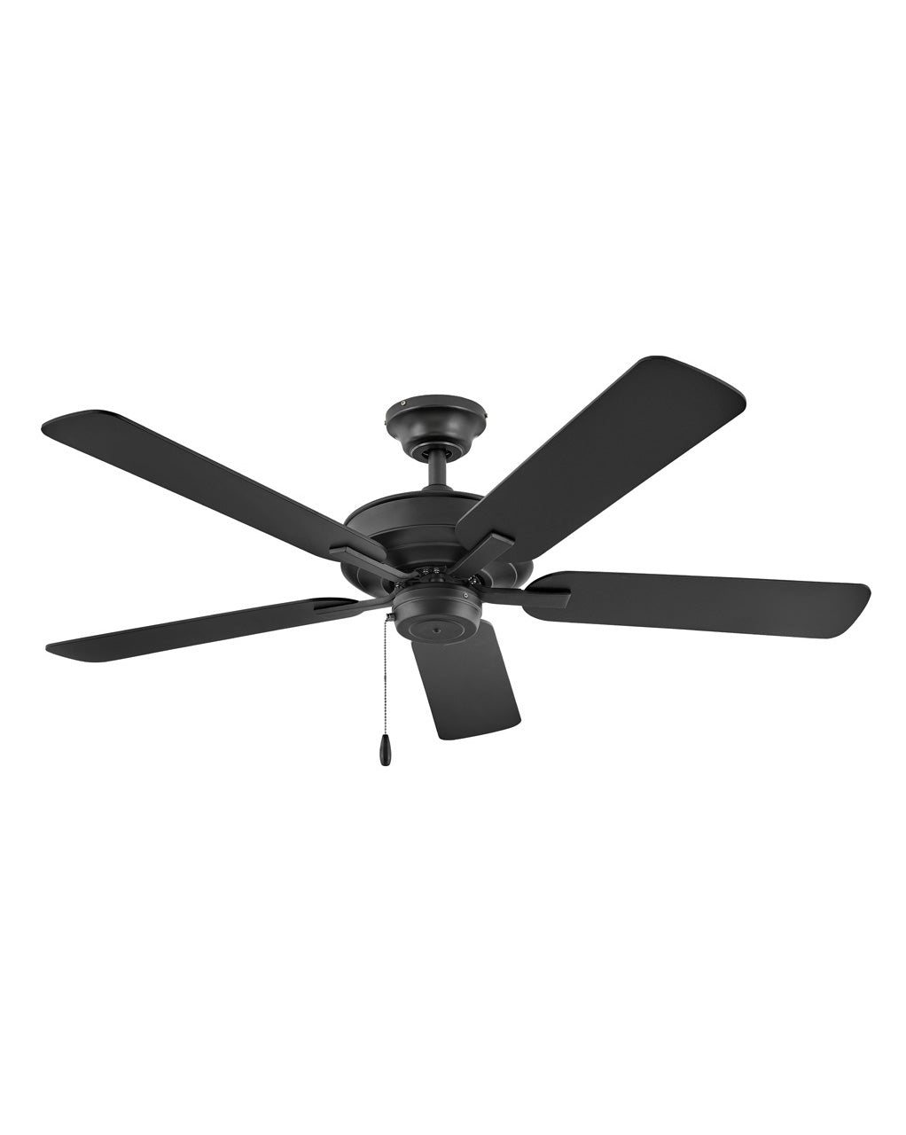 Hinkley Metro Fan - Wet Rated Outdoor Ceiling Fans Hinkley 52 Matte Black Matte Black