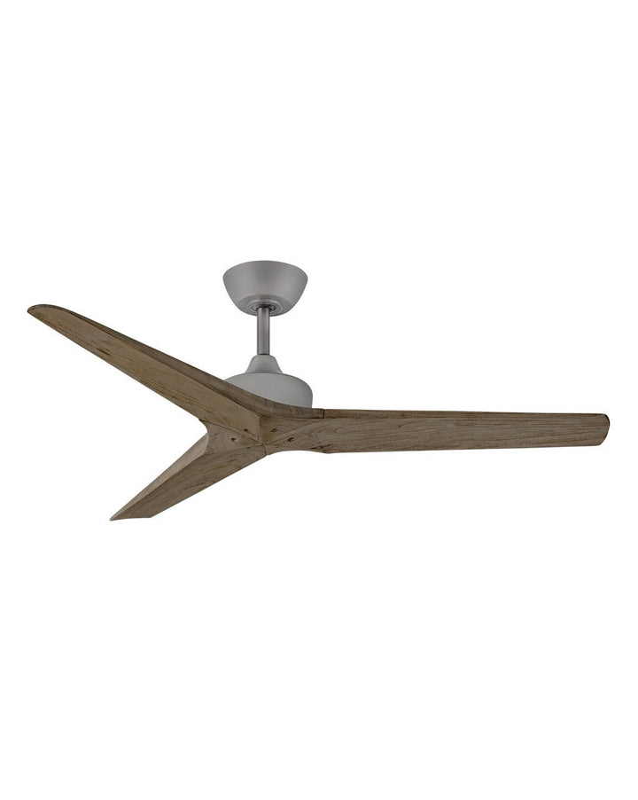 Hinkley Chisel Fan Outdoor Ceiling Fans Hinkley 52 Graphite Driftwood