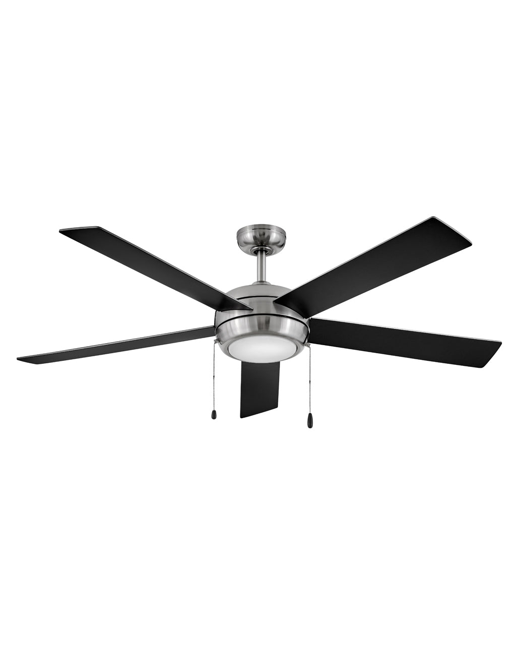 Hinkley Croft LED Fan Outdoor Ceiling Fans Hinkley 60 Brushed Nickel Matte Black, Silver