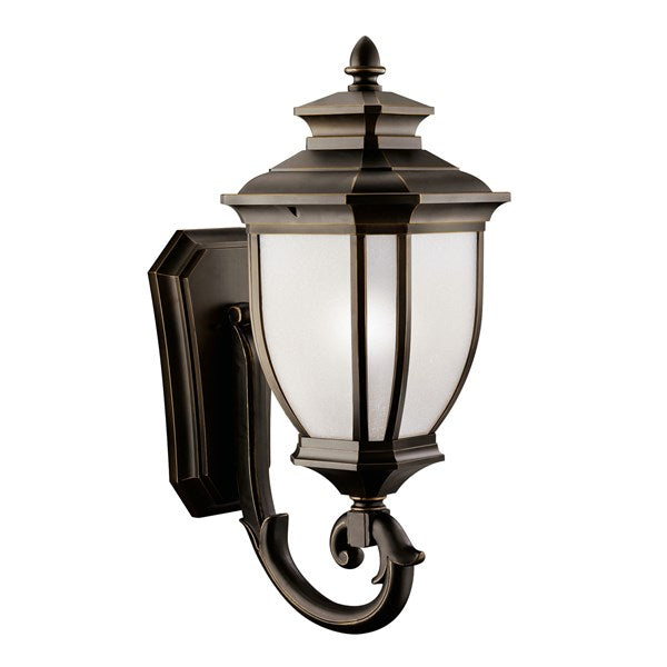 Kichler Salisbury  Outdoor Wall Outdoor Wall Lights Kichler Rubbed Bronze 12x29 