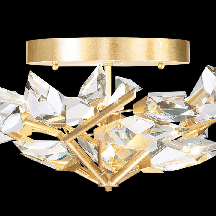 Fine Art Handcrafted Lighting Foret 31"W Round Flush Mount (Model 908740)