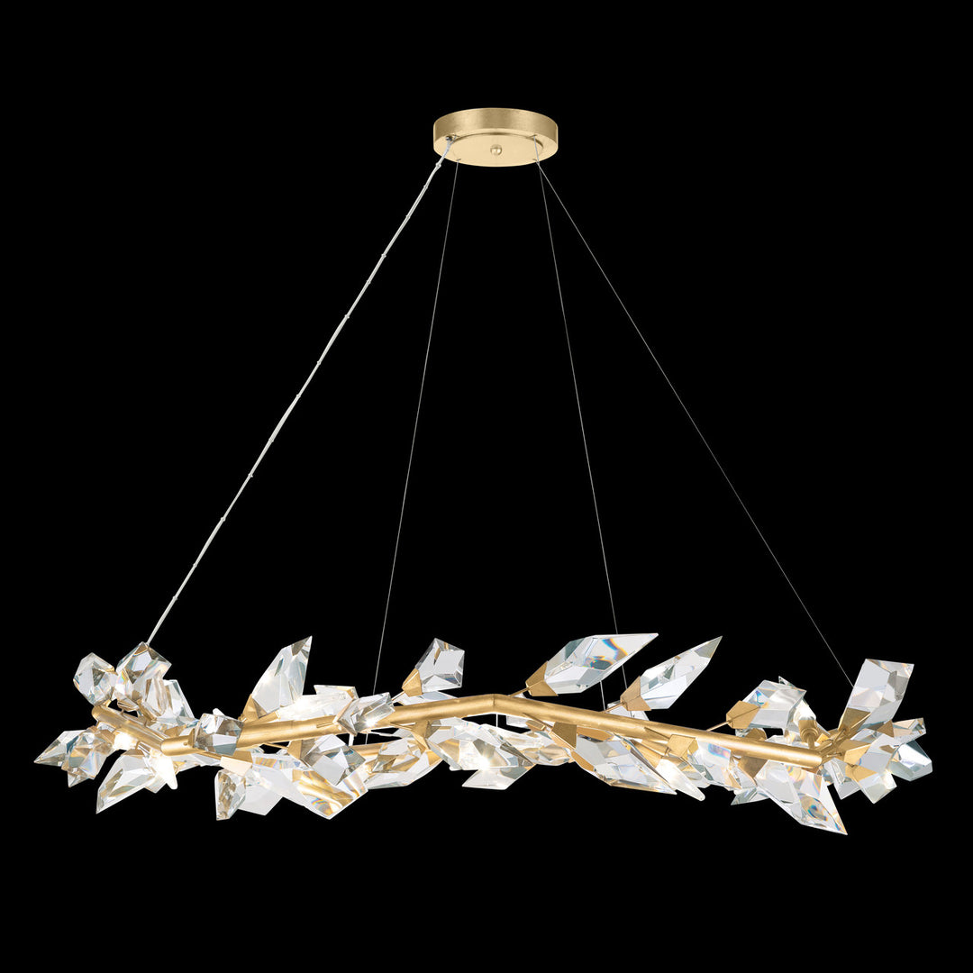 Fine Art Handcrafted Lighting Foret 55"W Round Pendant 909540 (Model 909540)