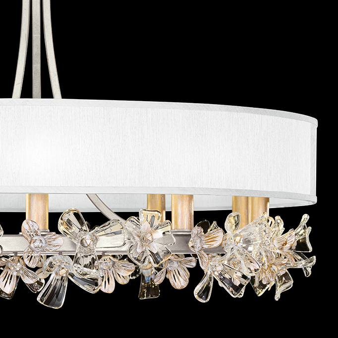 Fine Art Handcrafted Lighting Azu 34.5"W Round Chandelier 915240 (Model 915240)