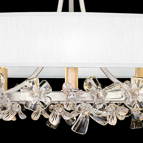 Fine Art Handcrafted Lighting Azu 34.5"W Round Chandelier 915240 (Model 915240)