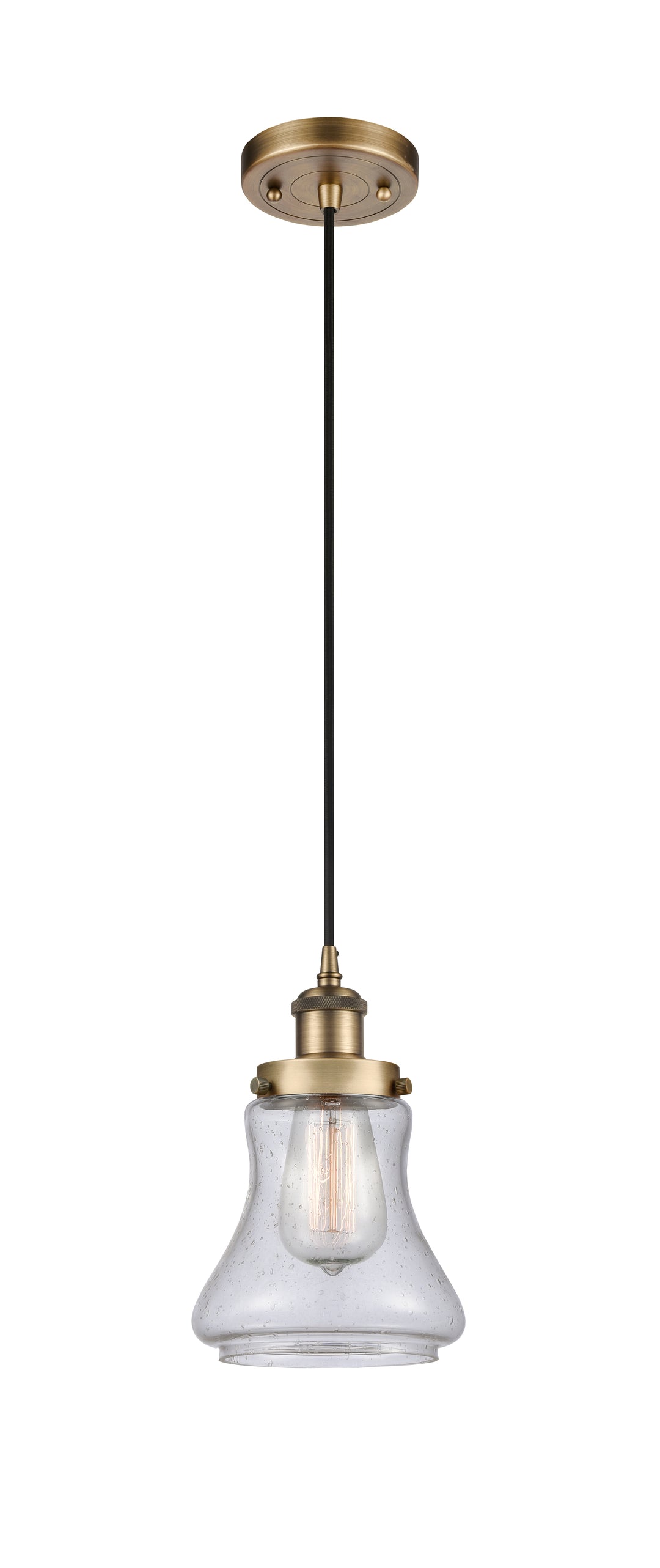 Innovations Lighting Bellmont 6" Mini Pendant - Brushed Brass Mini-Pendants Innovations Lighting   