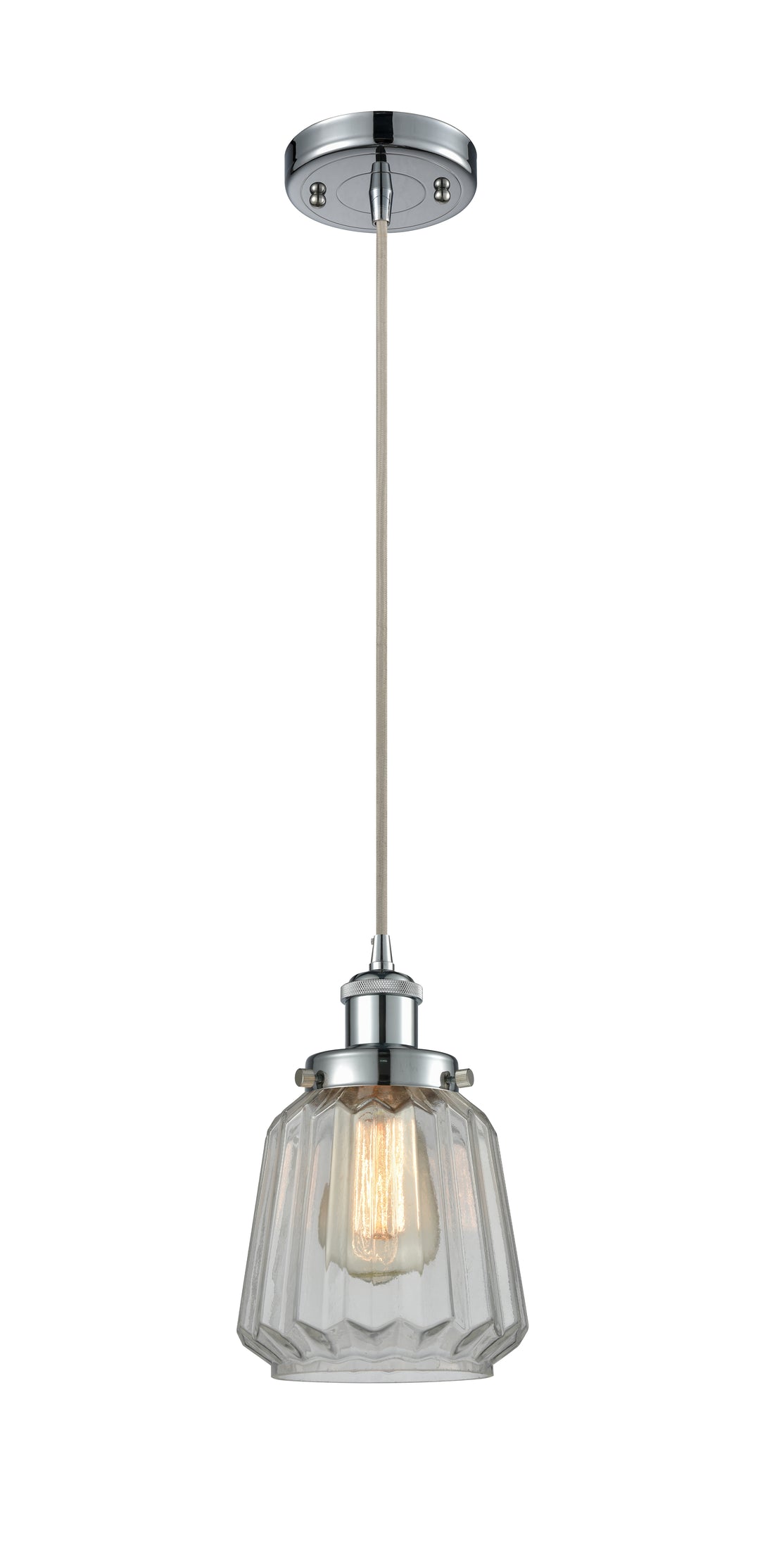 Innovations Lighting Chatham 6" Mini Pendant - Polished Chrome