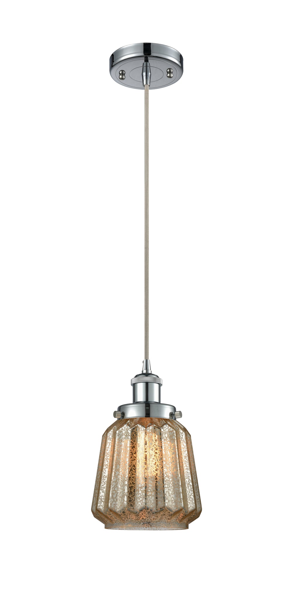 Innovations Lighting Chatham 6" Mini Pendant - Polished Chrome