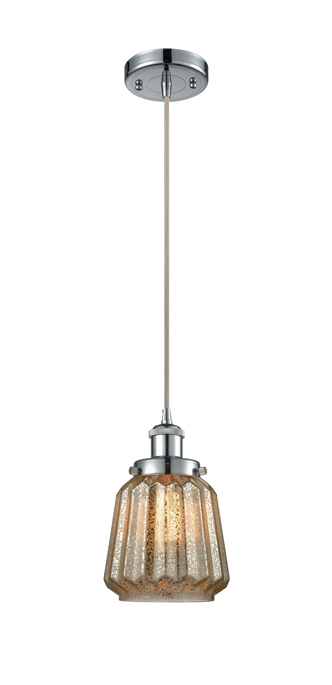 Innovations Lighting Chatham 6" Mini Pendant - Polished Chrome