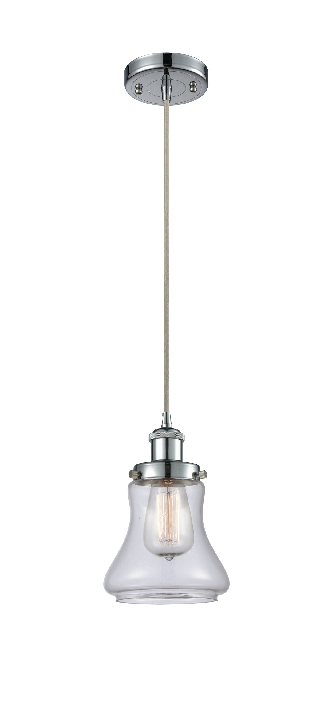 Innovations Lighting Bellmont 6" Mini Pendant - Polished Chrome Mini-Pendants Innovations Lighting   