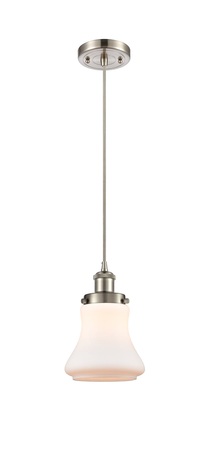 Innovations Lighting Bellmont 6" Mini Pendant - Brushed Satin Nickel Mini-Pendants Innovations Lighting   