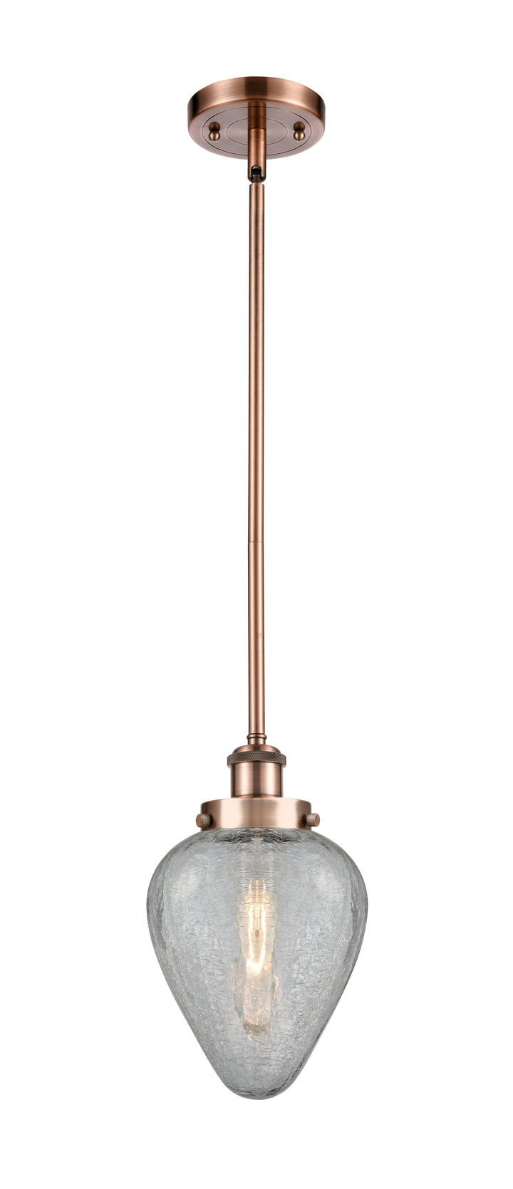 Innovations Lighting Geneseo 6" Mini Pendant - Antique Copper