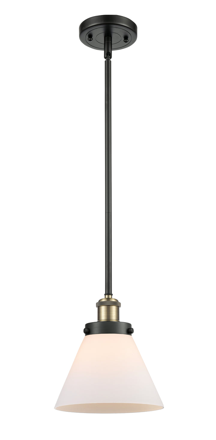Innovations Lighting Cone 8" Mini Pendant - Black Antique Brass