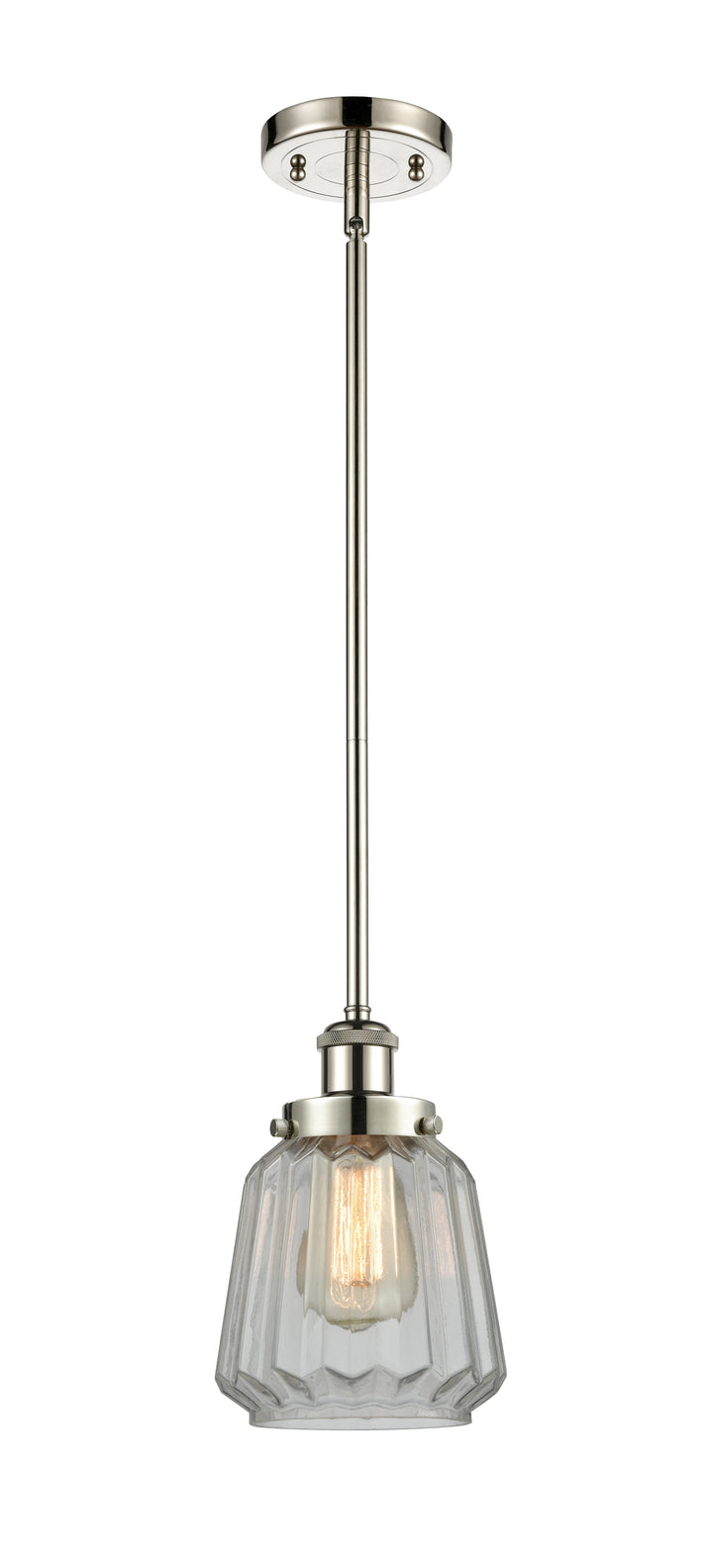Innovations Lighting Chatham 6" Mini Pendant - Polished Nickel