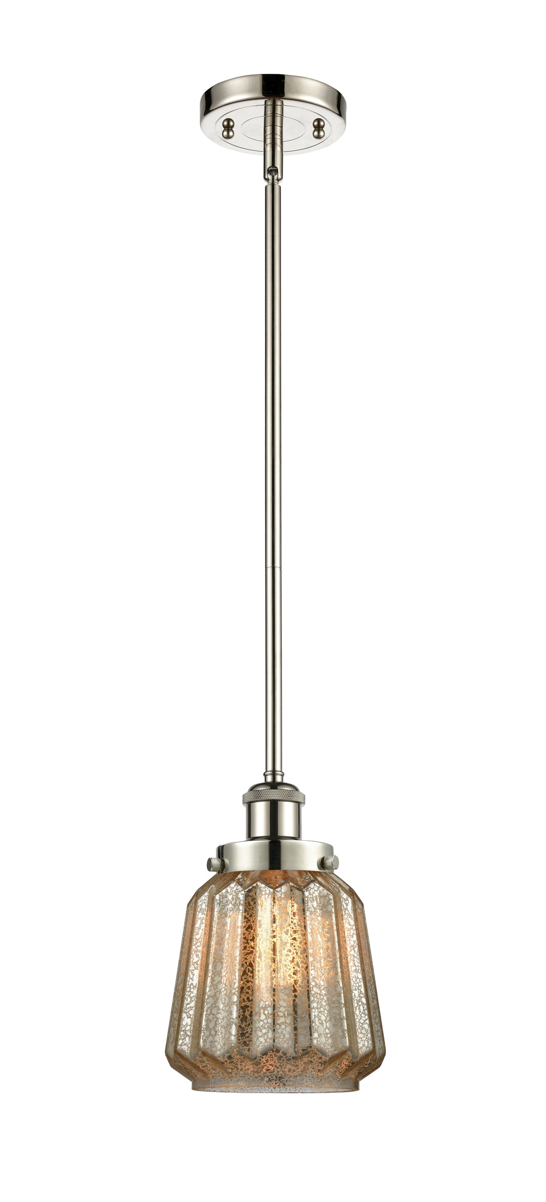 Innovations Lighting Chatham 6" Mini Pendant - Polished Nickel