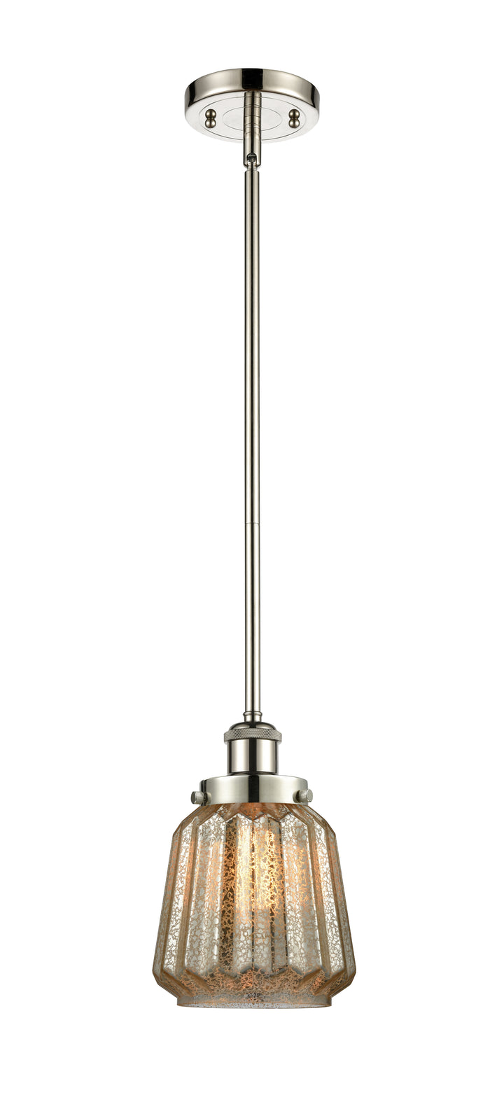 Innovations Lighting Chatham 6" Mini Pendant - Polished Nickel
