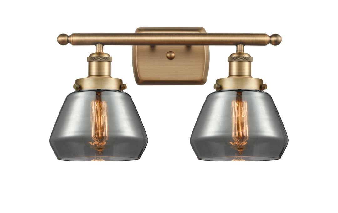 Innovations Lighting Fulton 6" Bath Vanity Light - Brushed Brass