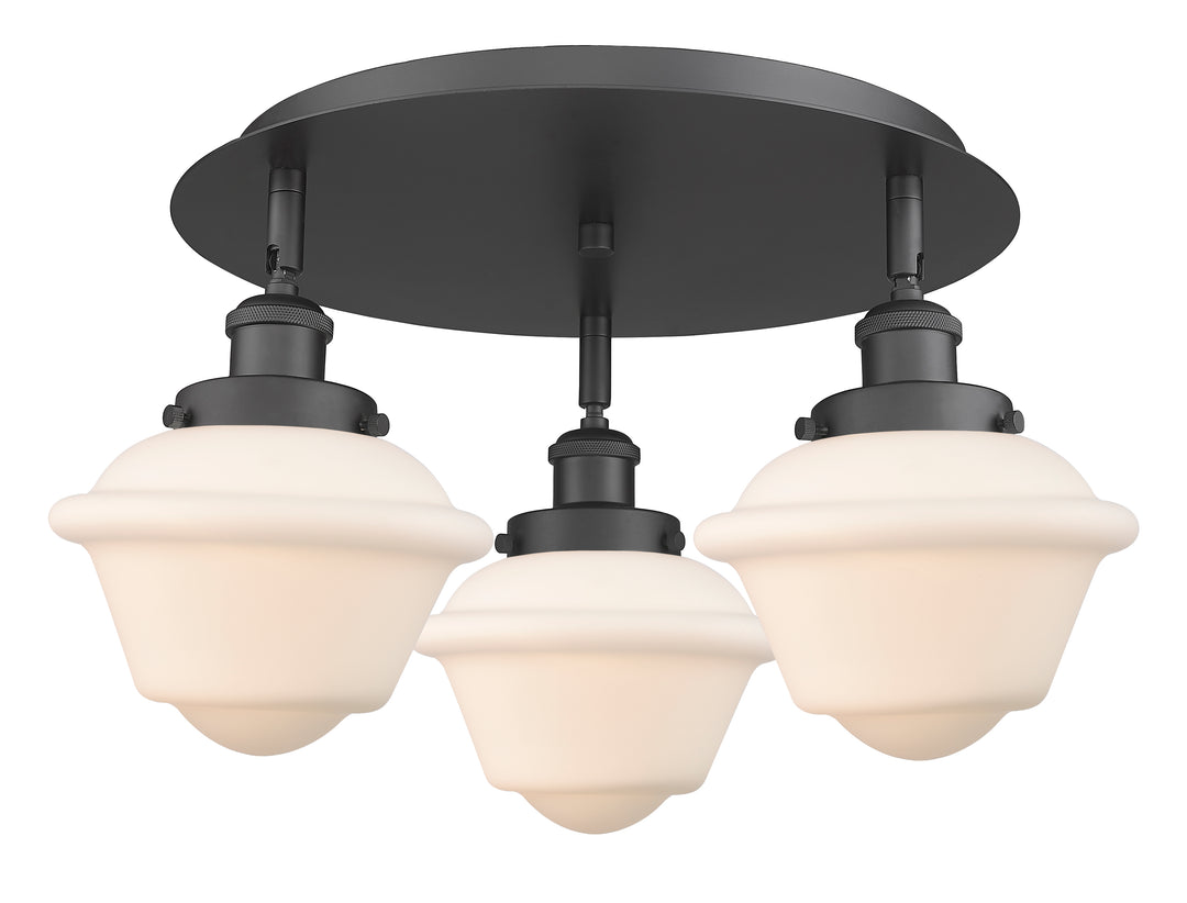 Innovations Lighting Oxford Flush Mount - Matte Black