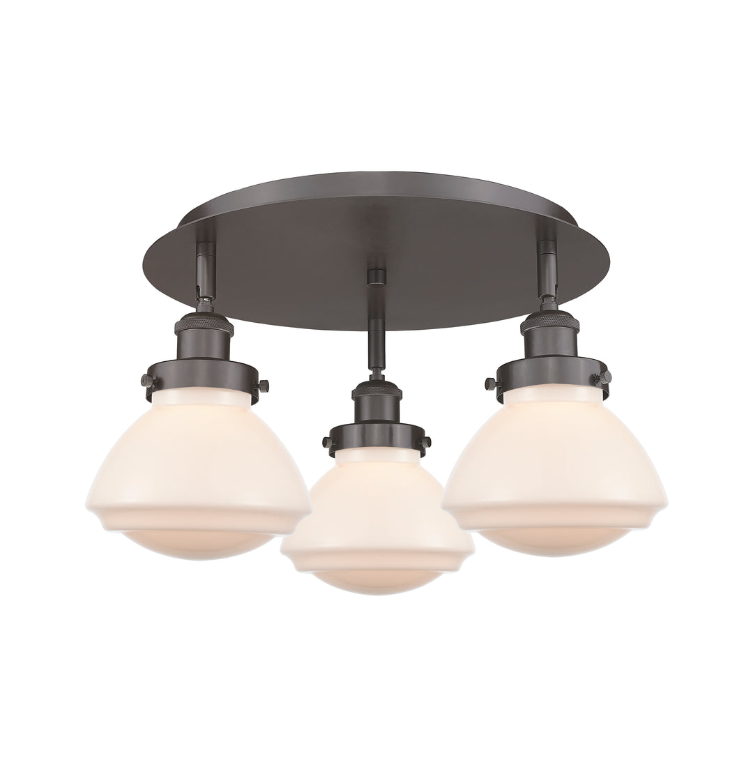Innovations Lighting Olean Flush Mount - Oil Rubbed Bronze