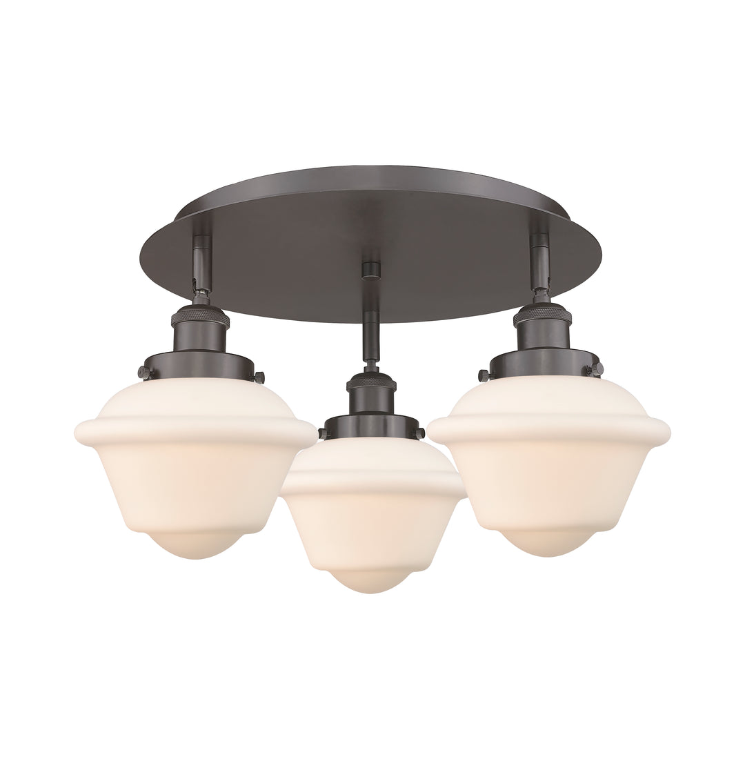 Innovations Lighting Oxford Flush Mount - Oil Rubbed Bronze