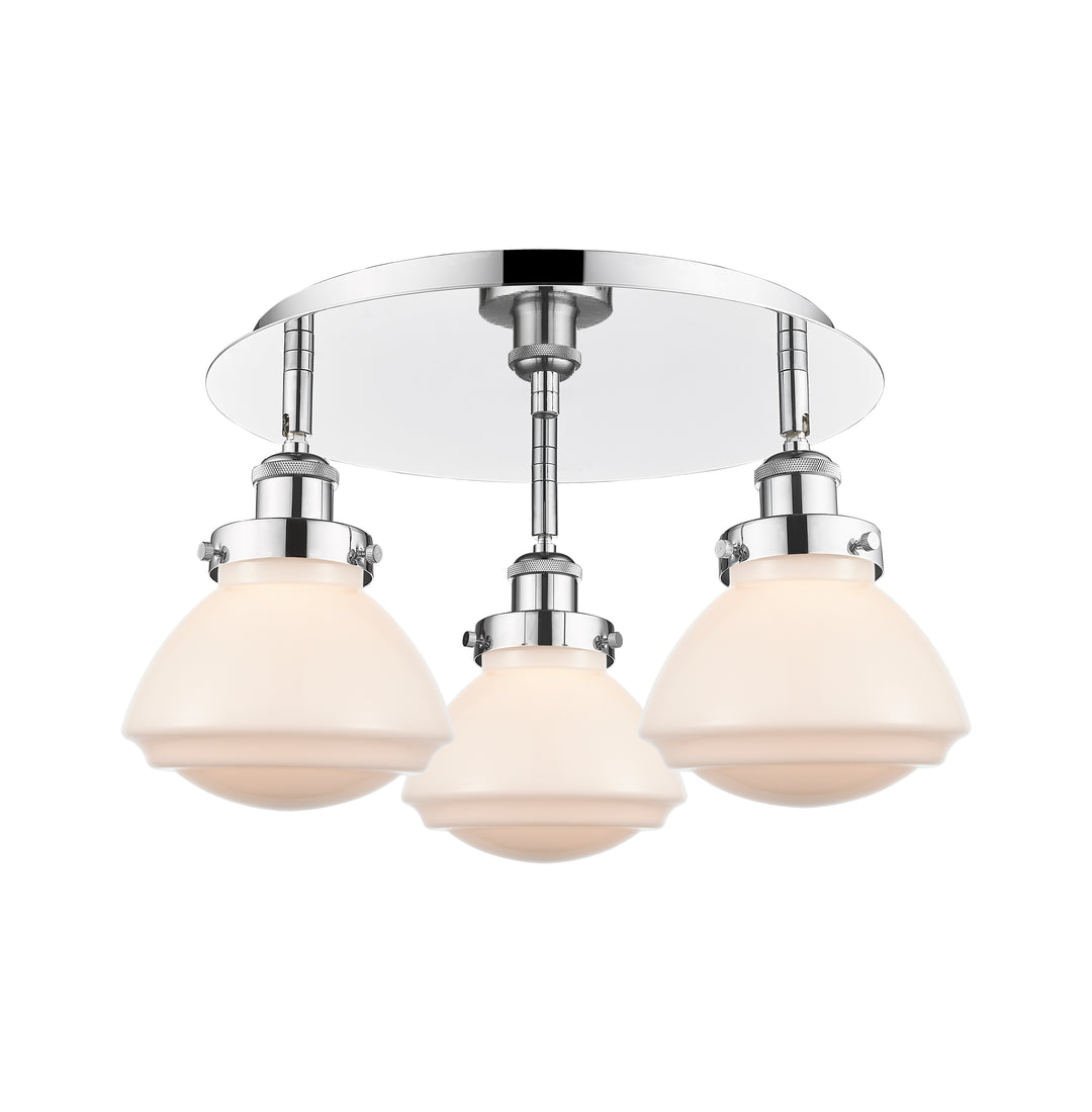 Innovations Lighting Olean Flush Mount - Polished Chrome
