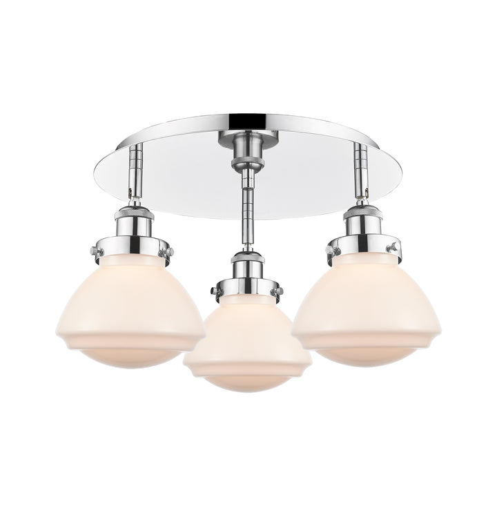 Innovations Lighting Olean Flush Mount - Polished Chrome