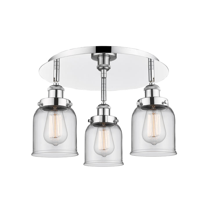 Innovations Lighting Edison Flush Mount - Polished Chrome