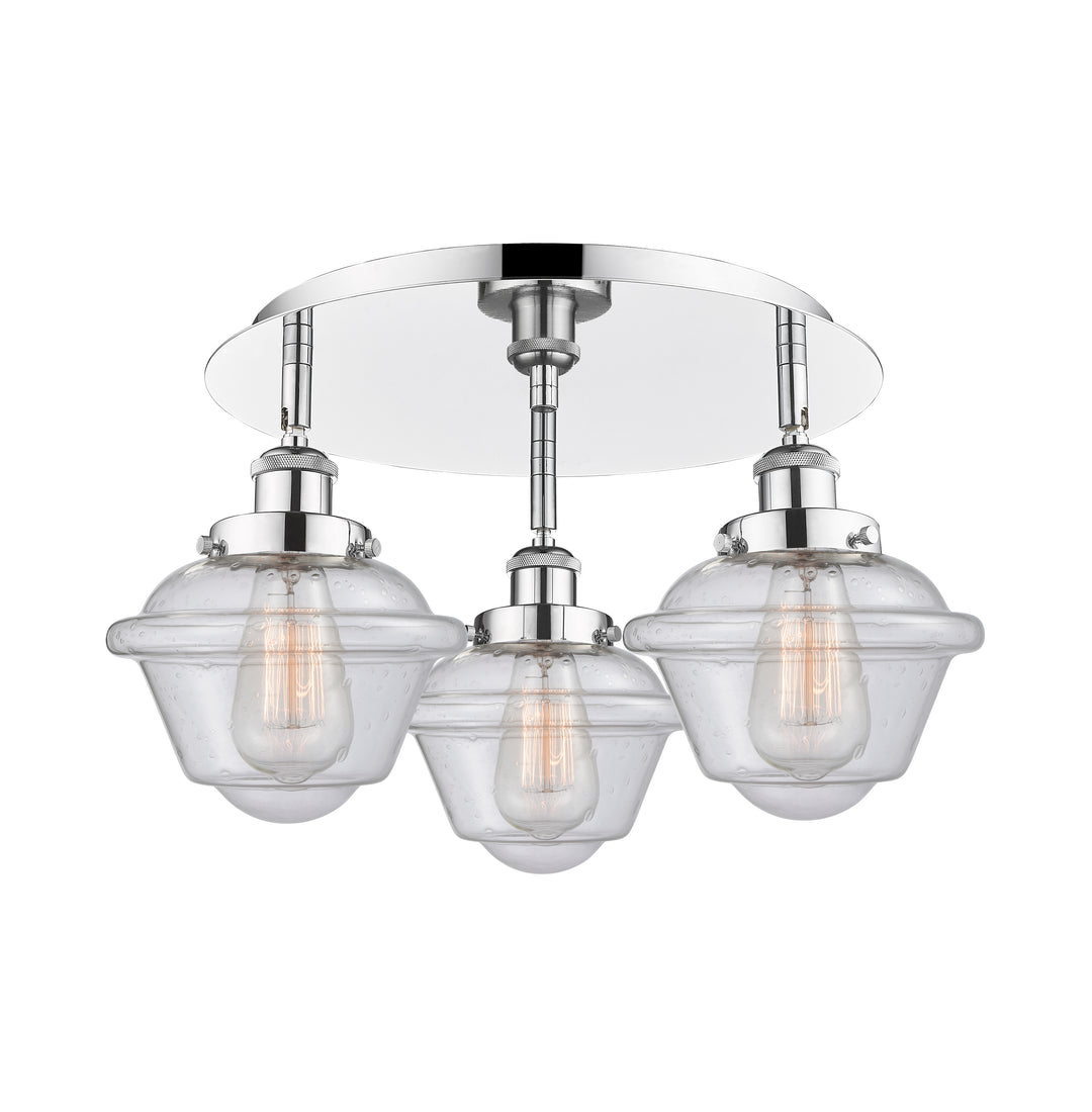 Innovations Lighting Oxford Flush Mount - Polished Chrome