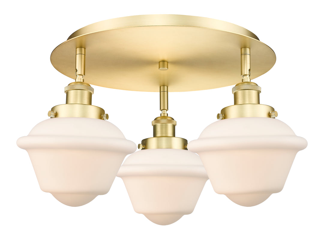 Innovations Lighting Oxford Flush Mount - Satin Gold