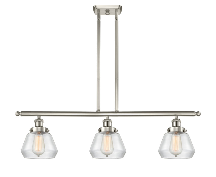 Innovations Lighting Fulton 6" Island Light - Brushed Satin Nickel