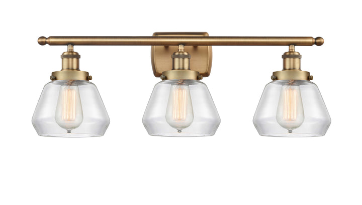 Innovations Lighting Fulton 6" Bath Vanity Light - Brushed Brass
