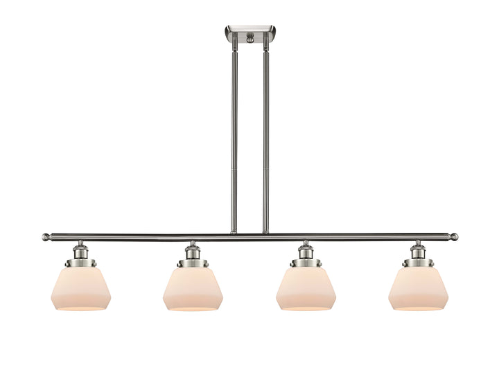 Innovations Lighting Fulton 6" Island Light - Brushed Satin Nickel