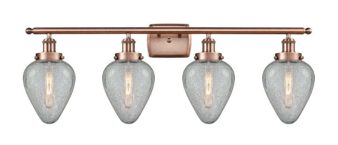 Innovations Lighting Geneseo 6" Bath Vanity Light - Antique Copper