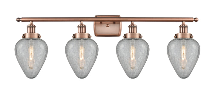 Innovations Lighting Geneseo 6" Bath Vanity Light - Antique Copper
